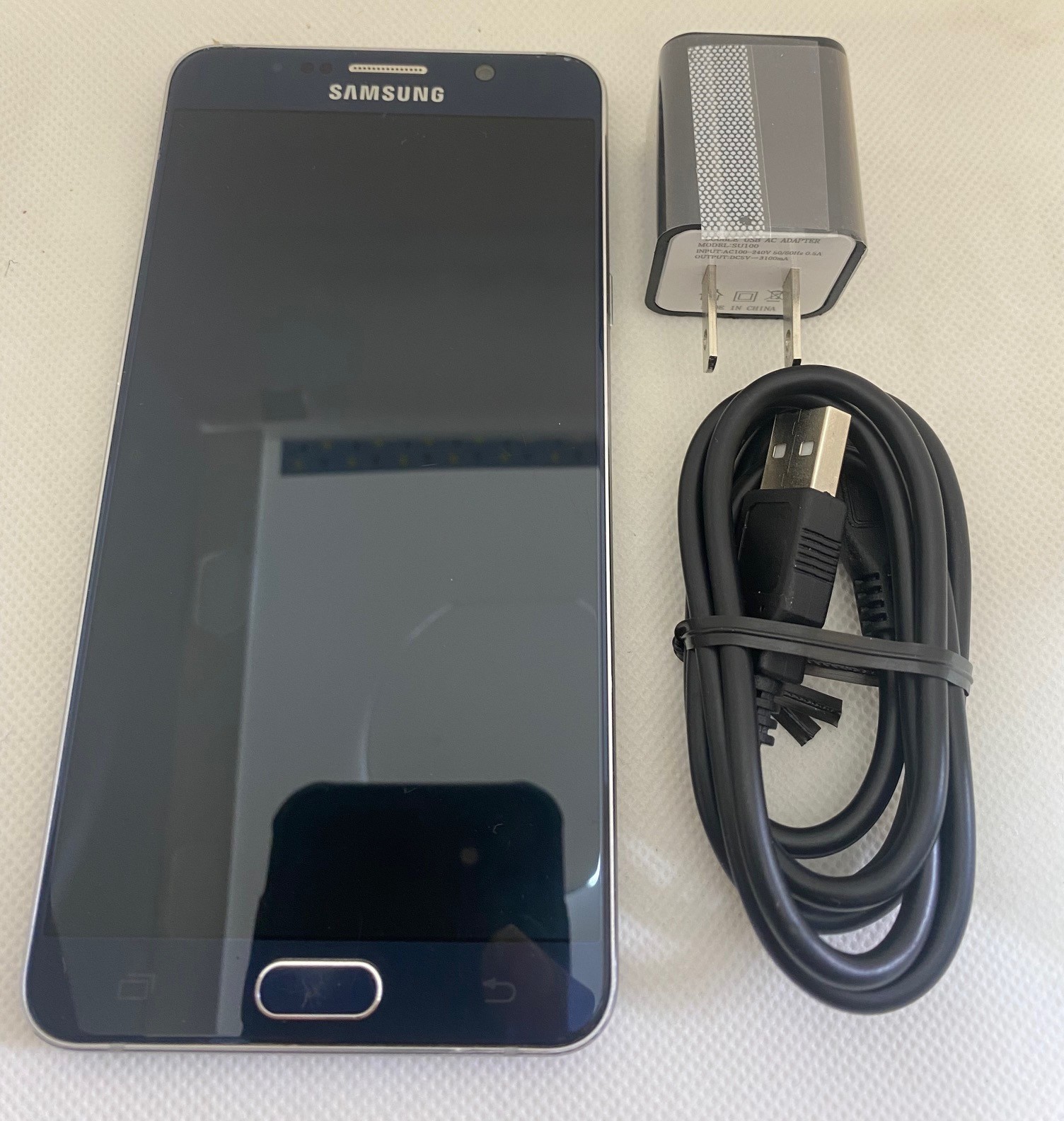 Original Samsung Galaxy Note 5 N920A 32GB AT&T Unlocked Smartphone good Blue B+