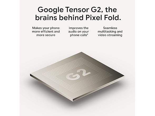Google Pixel Fold 256GB Obsidian Unlocked 5G Android Phone Foldable G9FPL New