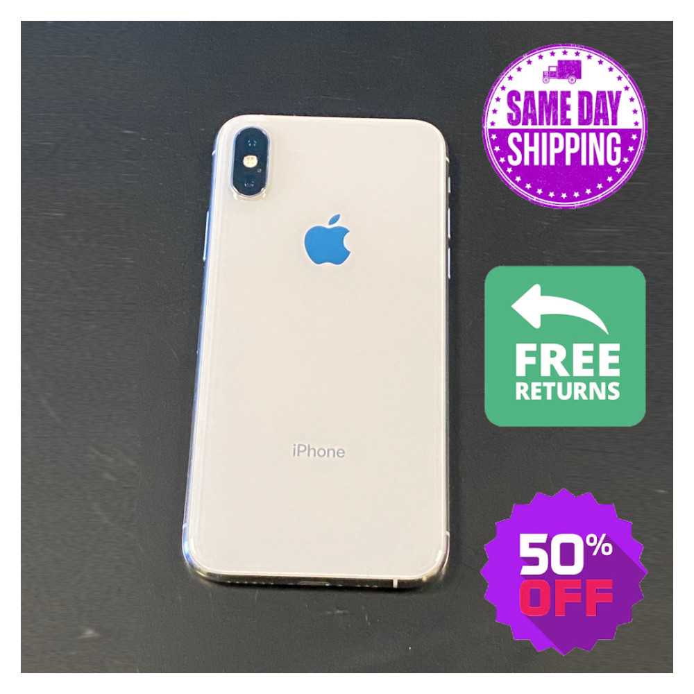 Apple iPhone XS 256GB 64GB Space Gray Silver Unlocked Verizon AT&T T-Mobile