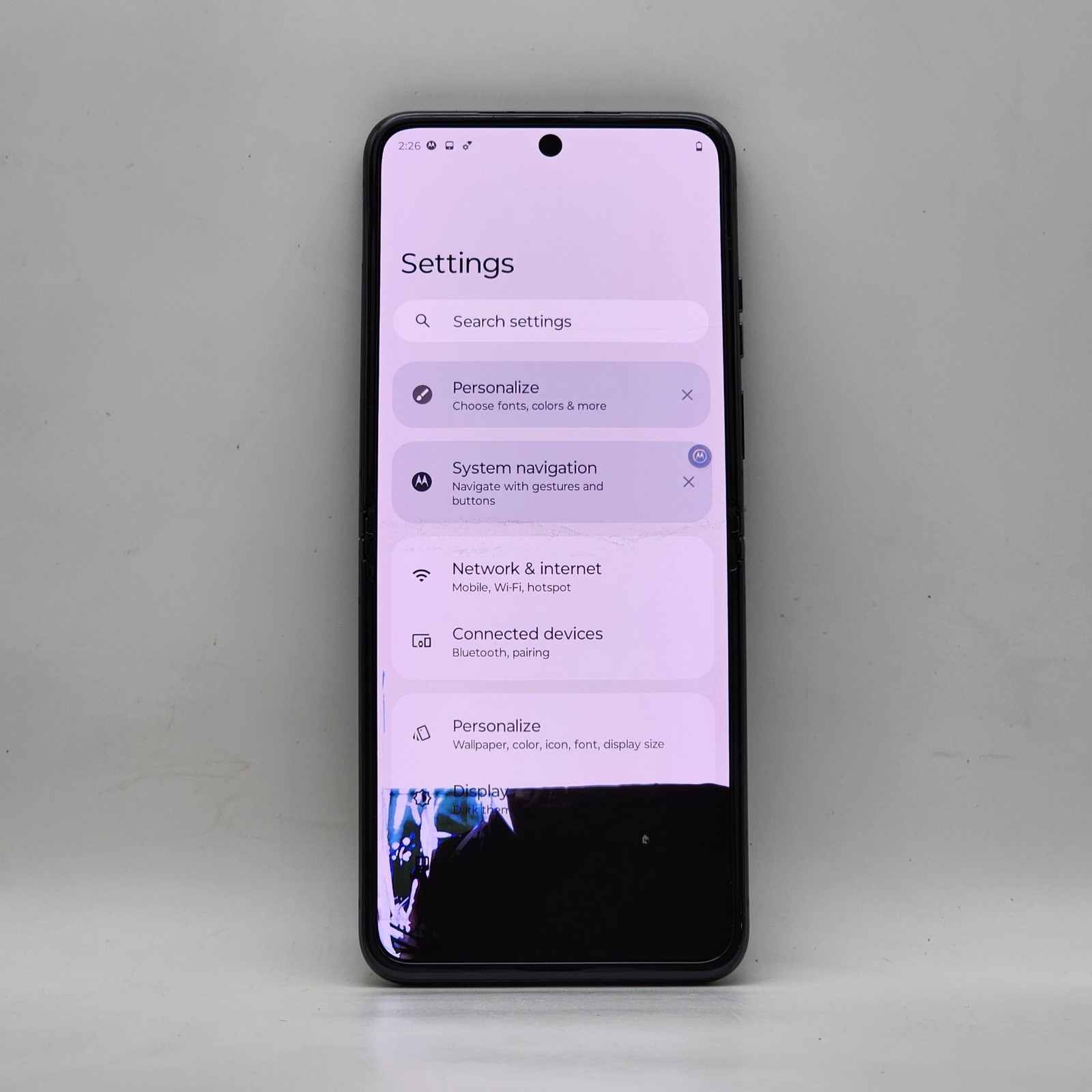Motorola Razr 40 Ultra 5G (2023) XT2321-3 256GB Infinite Black (Spectrum – 4P2J
