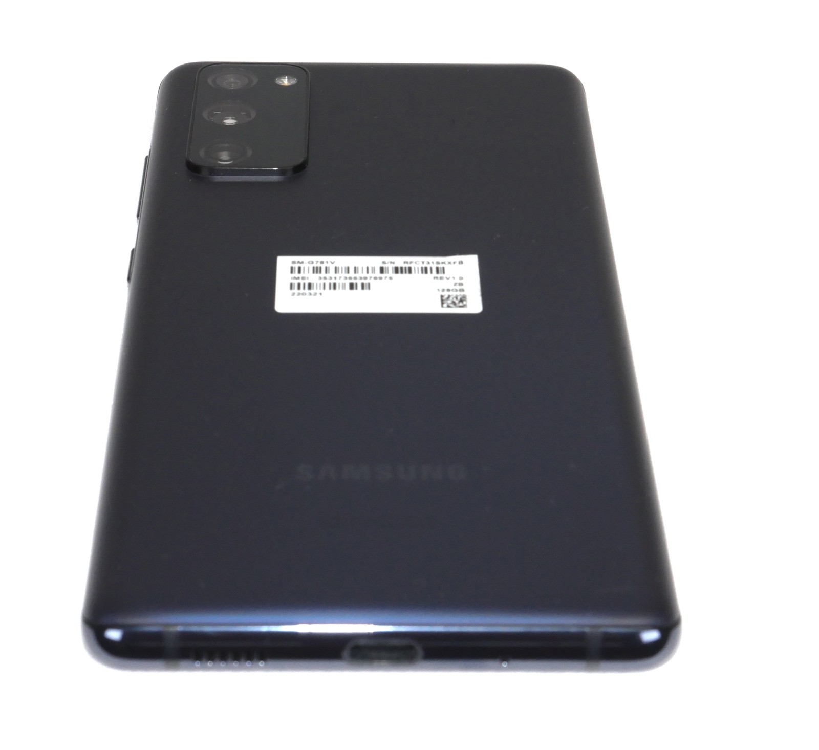 Samsung Galaxy S20 FE SM-G781V 128 GB Cloud Navy Unlocked Grade B No SIM