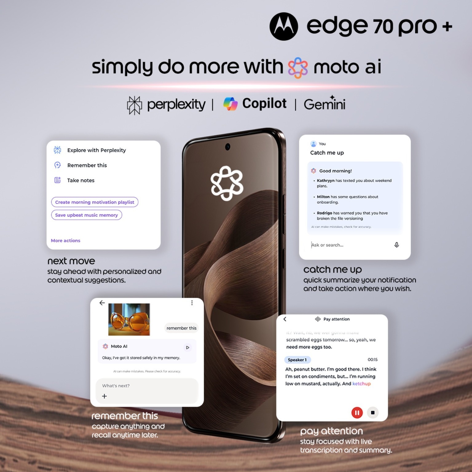 MOTOROLA Edge 70 Pro+ (Chicory Coffee, 256GB 12GB RAM) Dimensity 8500 Extreme.