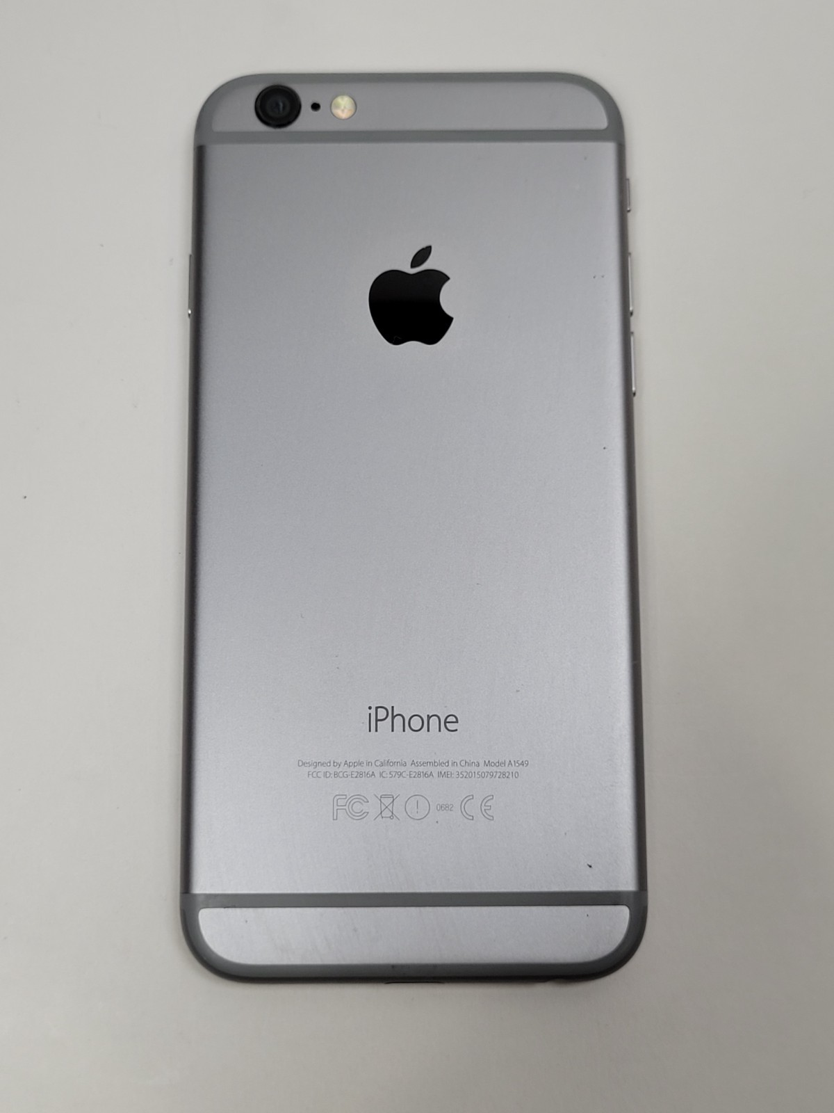 Apple iPhone 6 – 16GB – Grey- AT&T – MG4N2 LL/A – iPhone7,2 (A1549)