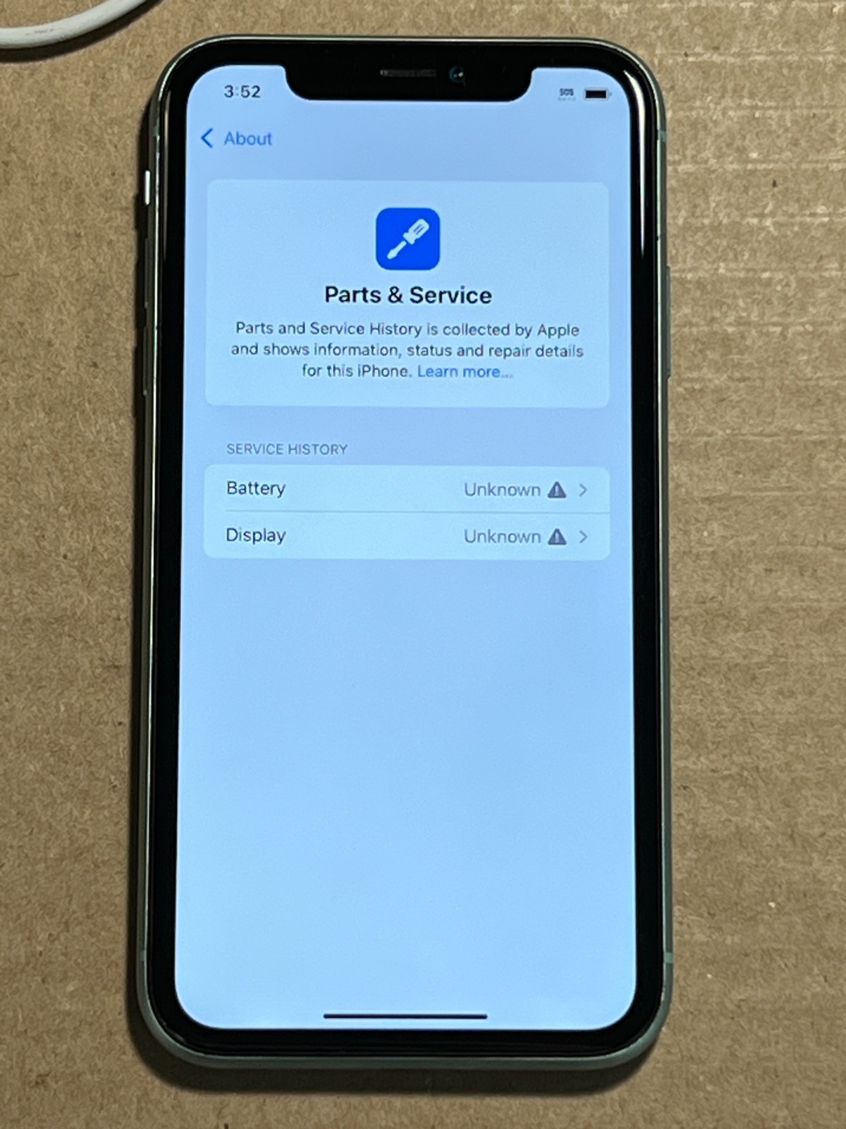 Apple iPhone 11 256GB Green unlocked A2111 READ