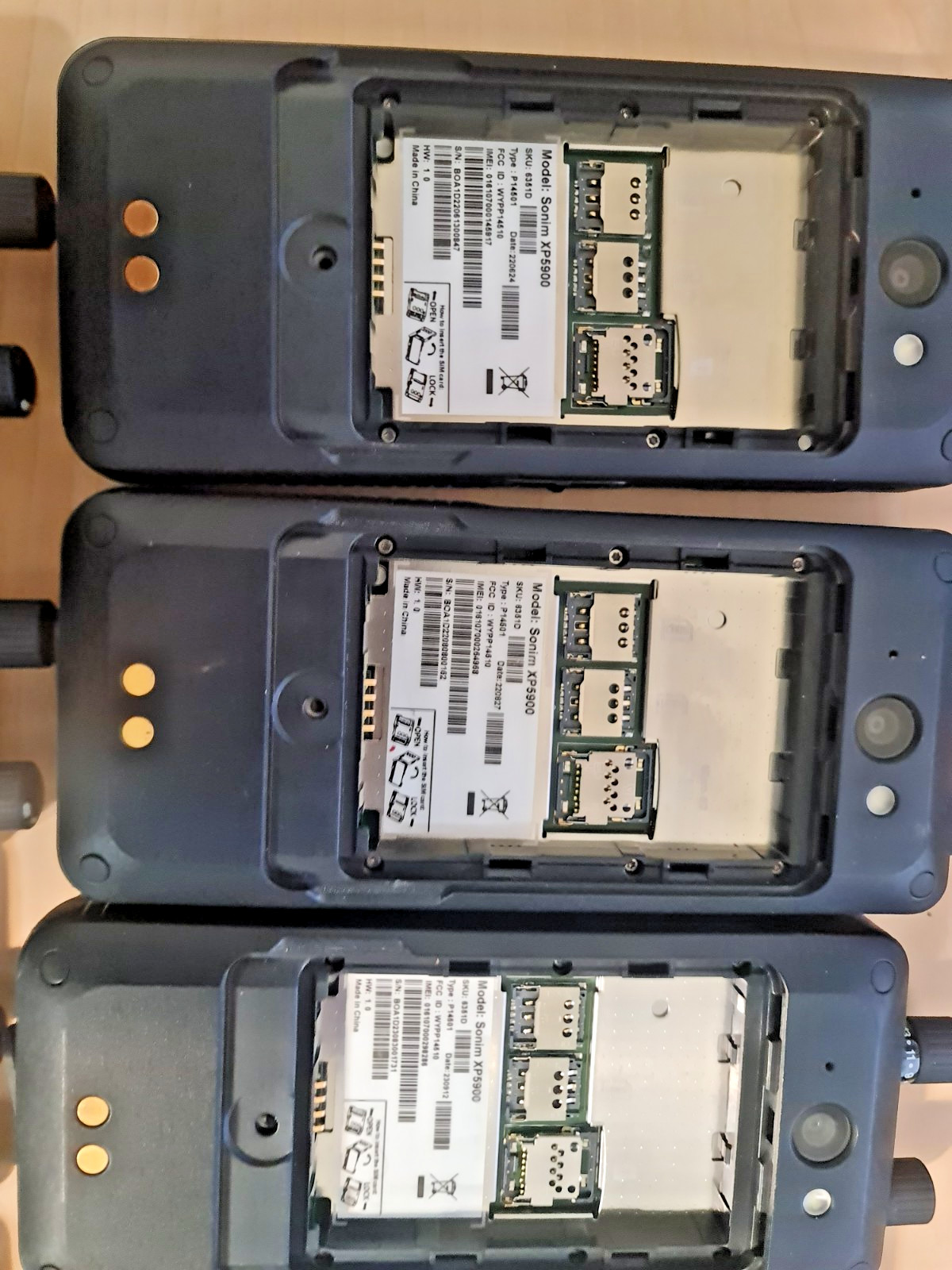 Lot of 10 Sonim XP5900 Rugged Phones AT&T – Hotel Surplus – Untested