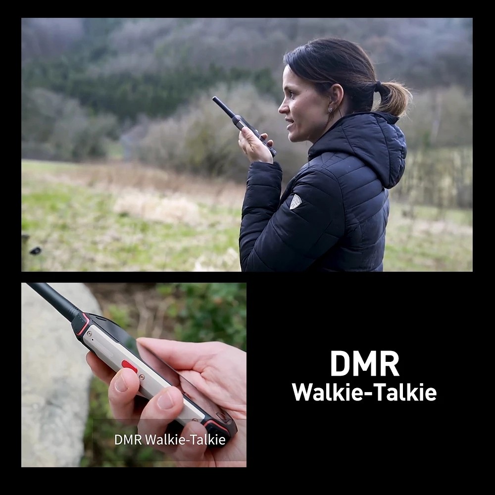 Unihertz Atom XL DMR Walkie-Talkie Phone 48MP IP68/IP69K Waterproof Smartphone