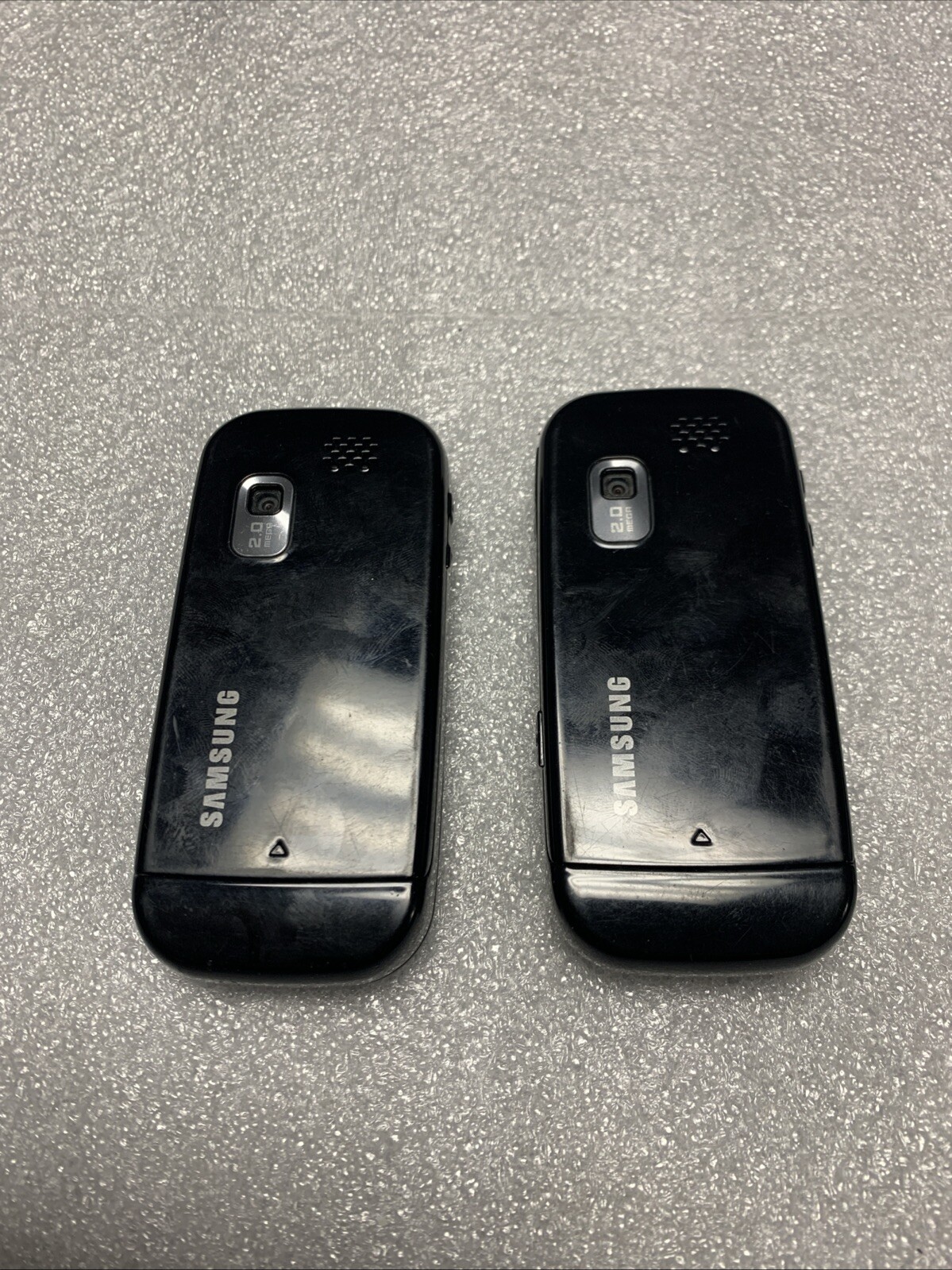 Lot Of 3 Samsung SGH T404G / T301G (TracFone) Cellular Phone Slider UNTESTED