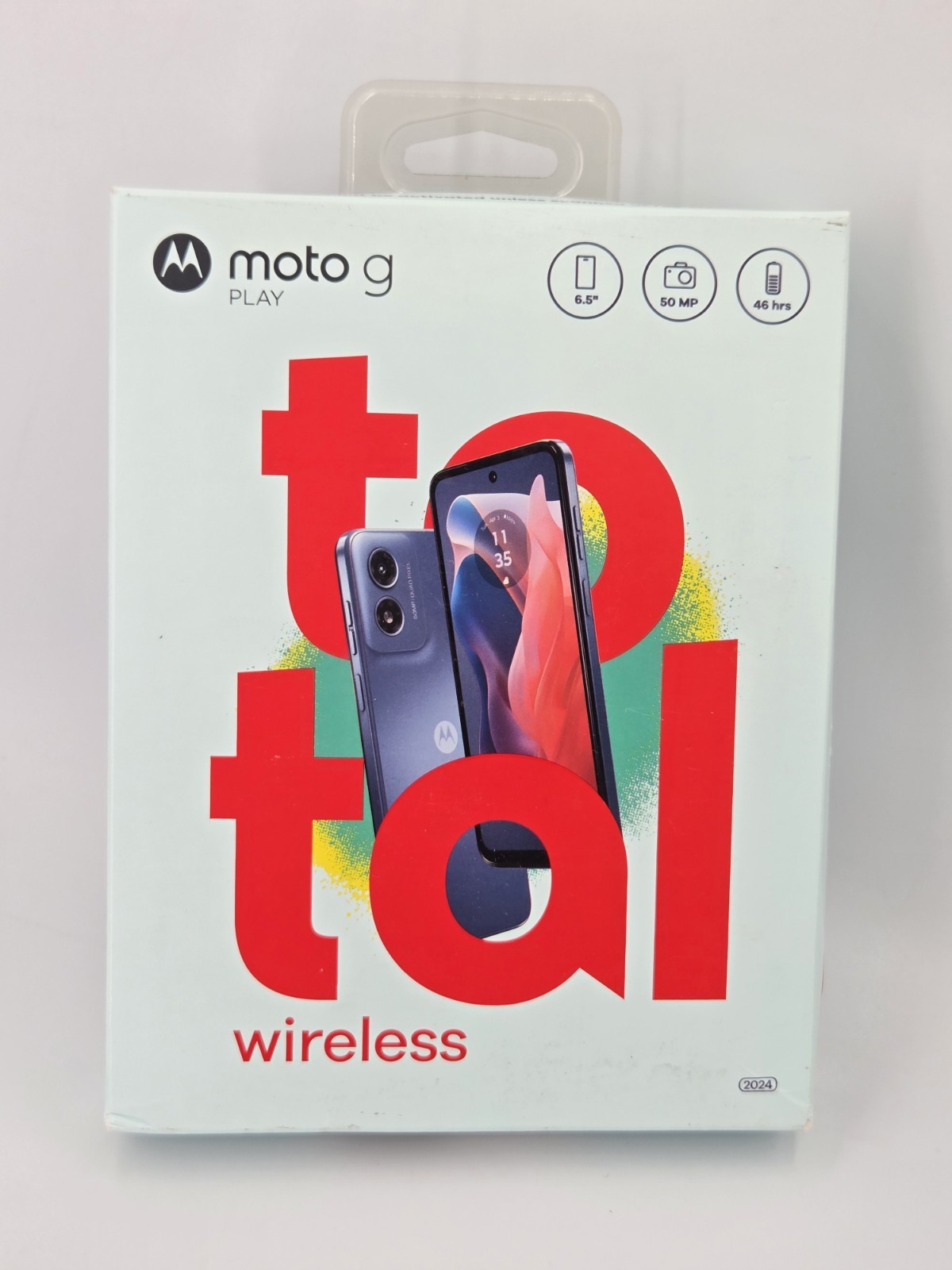 New Moto G Play 2024 64GB XT2413V Smartphone Total Wireless by Verizon Locked