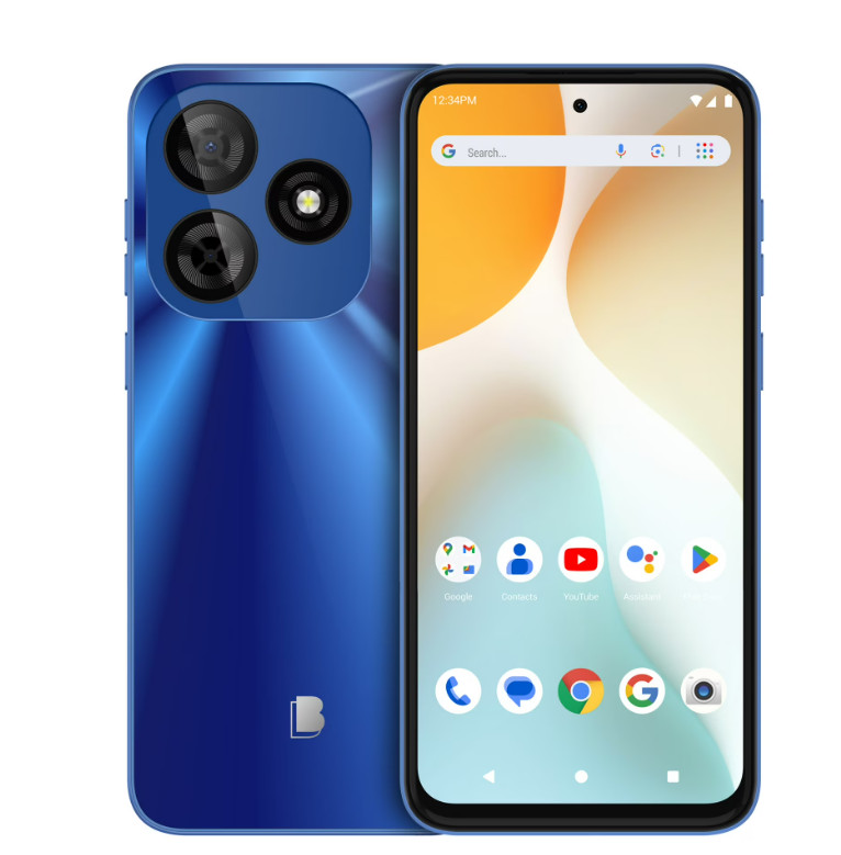 BLU G65L G1130WW 128GB GSM Unlocked Android Smartphone Blue Dual SIM