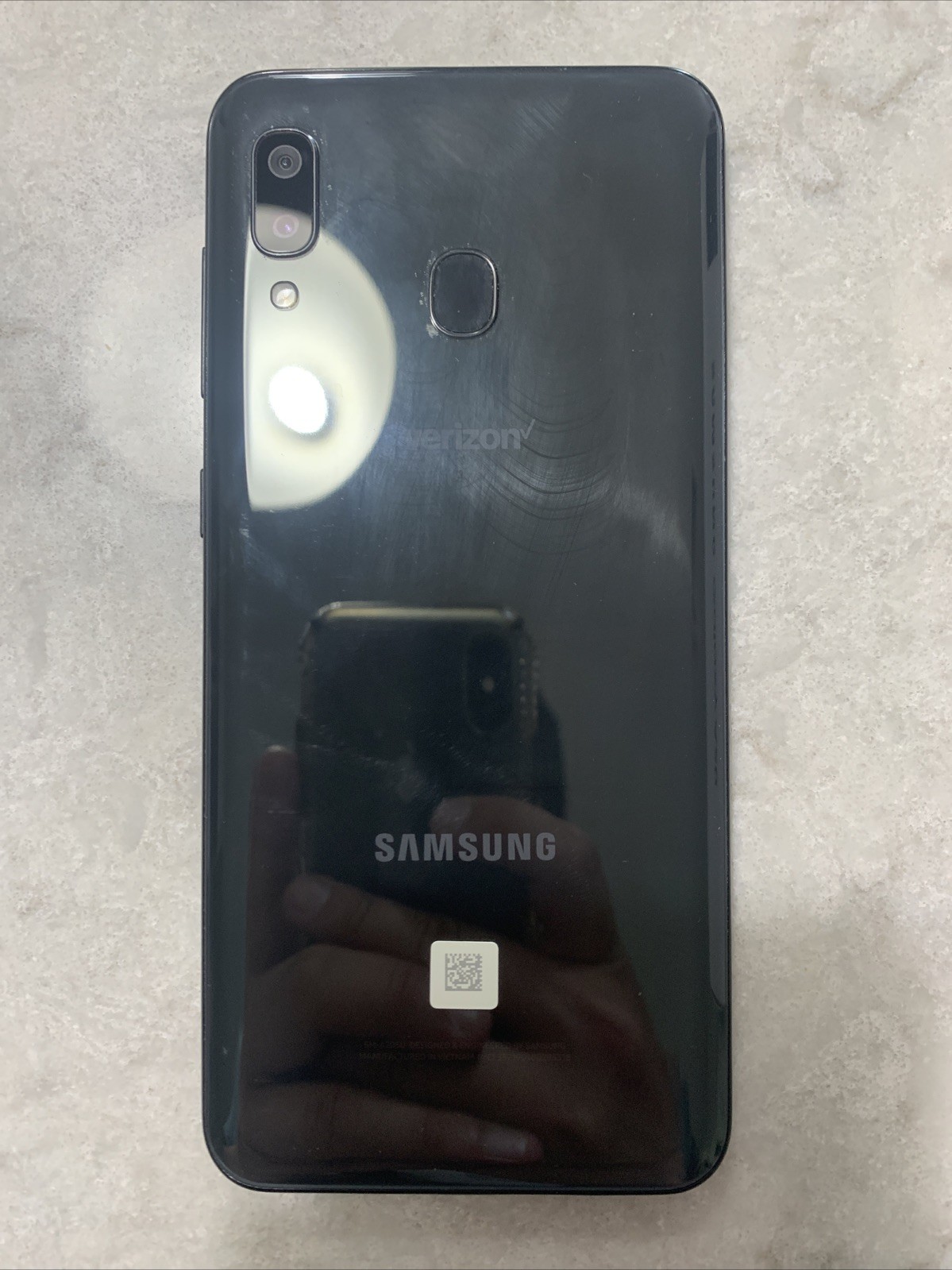 Samsung Galaxy A20 Dual 32GB Black T-Mobile SM-A205U Android Smartphone Tested