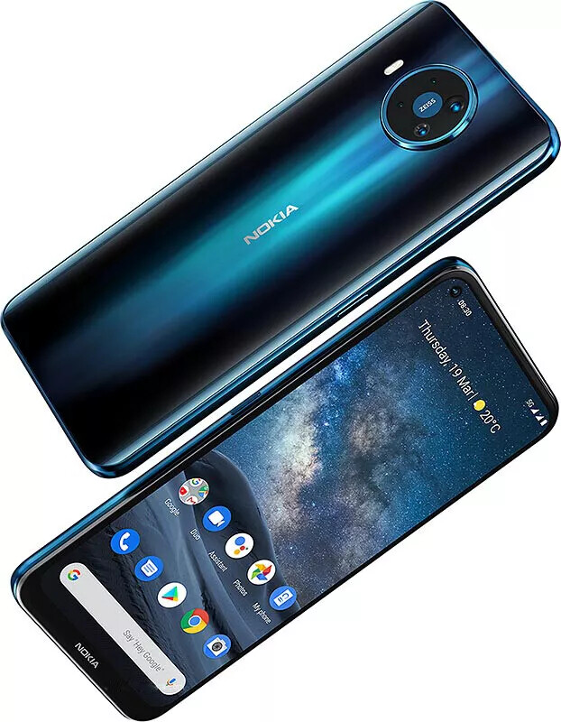 Nokia 8.3 5G 64GB Factory Unlocked Dual SIM 6.81″ 64MP Phone Moderate Condition