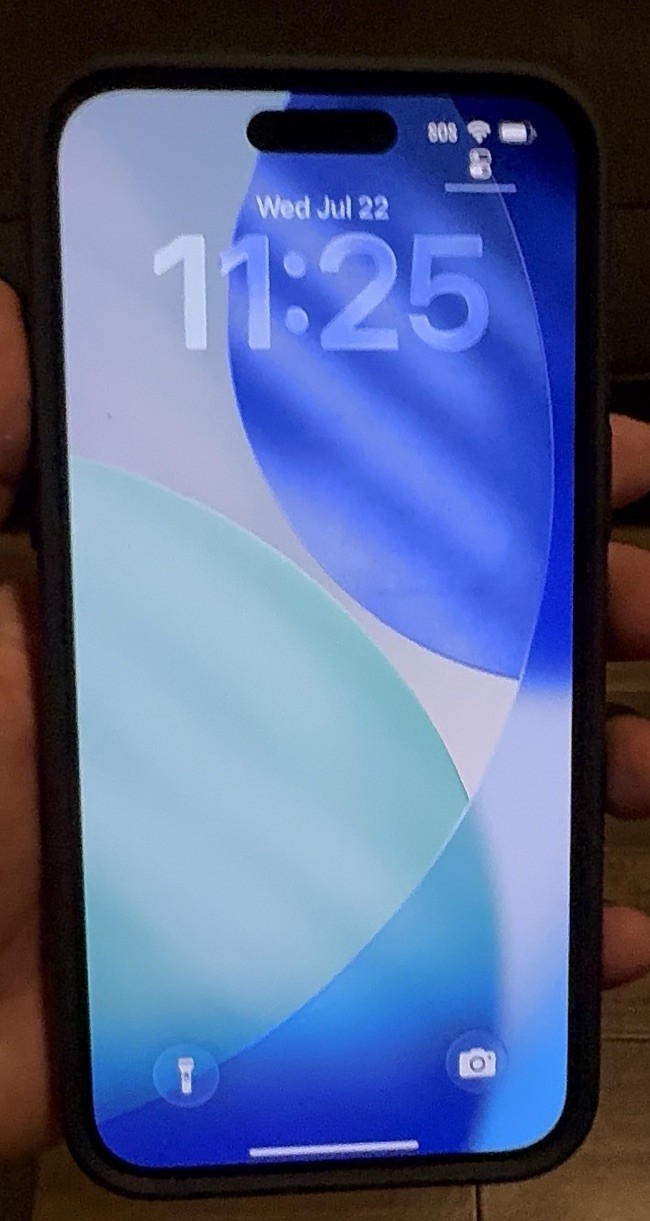 Apple iPhone 15 Pro Max 256GB Blue Titanium 85% BH – Cracked