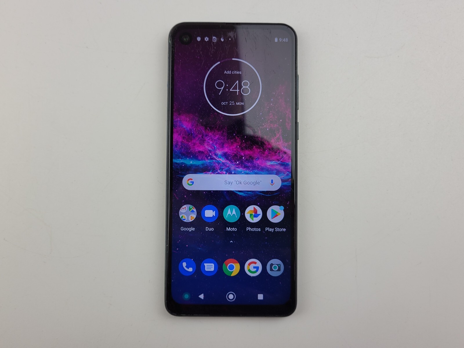 Motorola One Action (XT2013-1) 128GB (GSM Unlocked) – *PLEASE READ* – J8563