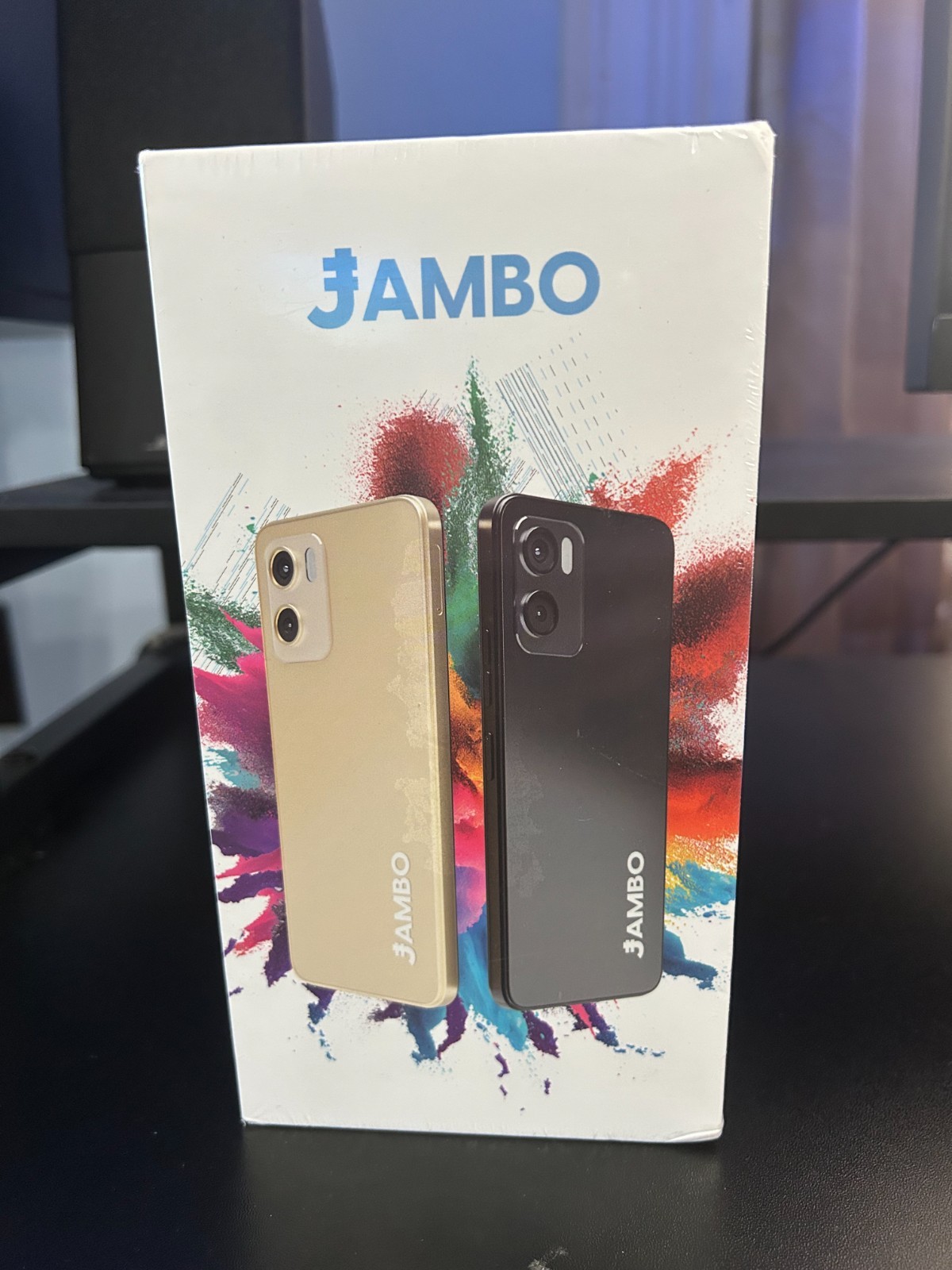 Jambo JP1 Android Smartphone Gold 6.5″ Display 13MP 4G LTE Octa Core (4GB+64GB)