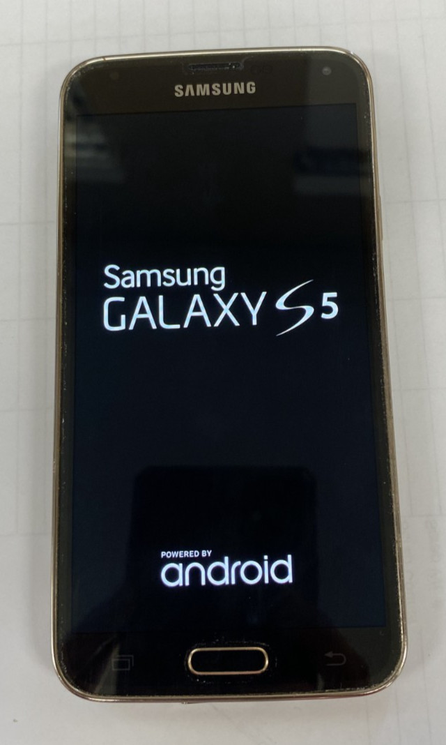 ORIGINAL Samsung Galaxy S5 SM-G900 16GB AT&T T-MOBILE Unlocked Phone VERY Gold