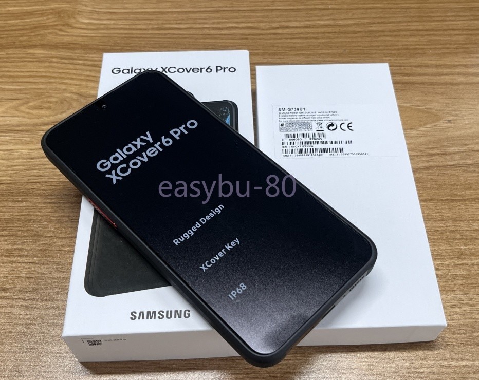 Unlocked Samsung Galaxy XCover 6 Pro 5G SM-G736U1 6+128GB 6.6″DualSIM New In Box