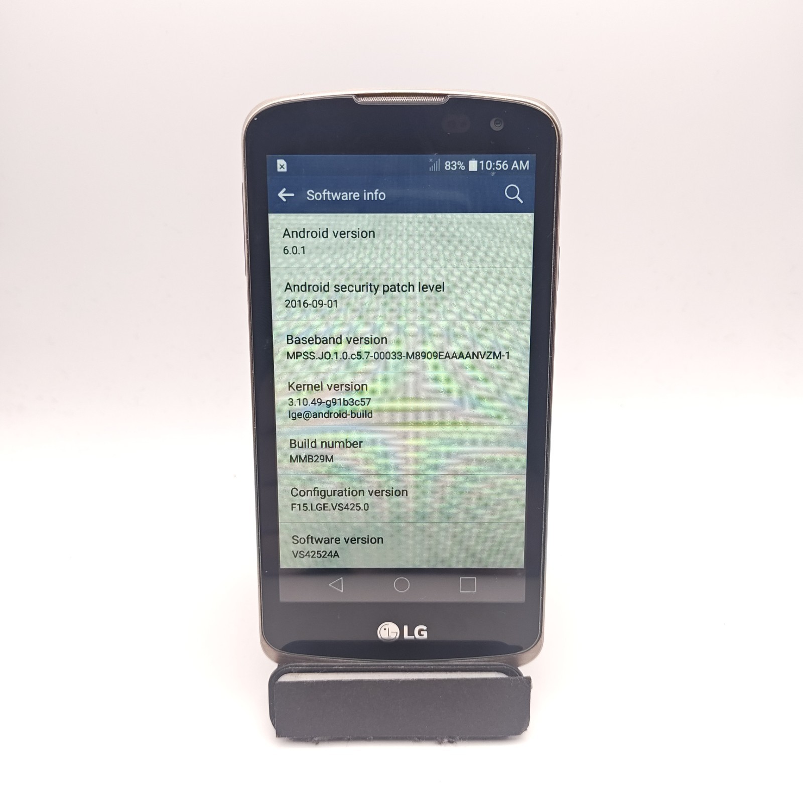 LG K4 LTE VS425 Smartphone (Verizon) – 16GB Black – READ DESC #3653