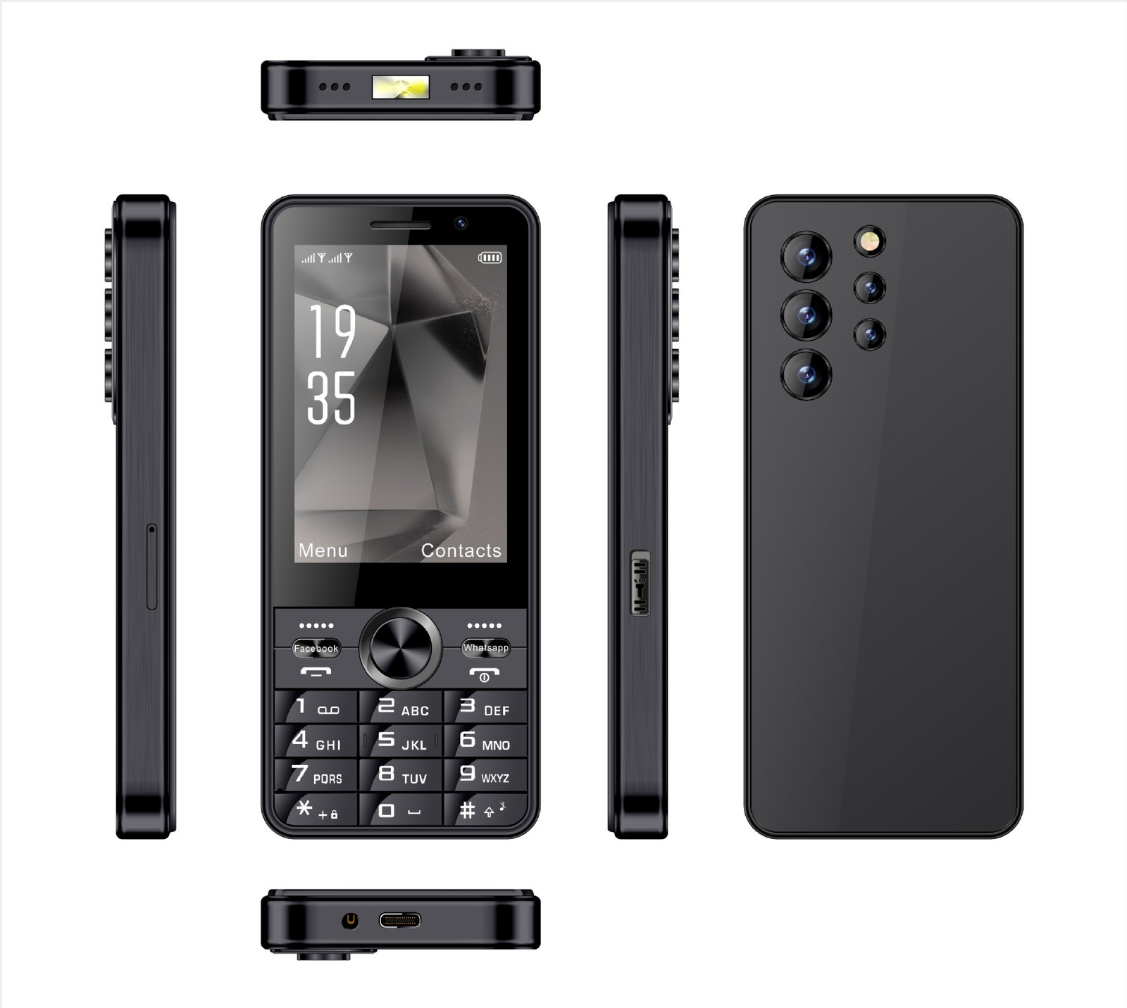 Unlocked XS24 4G 3.5-inch Android 8.1 Mini Smartphone 2GB + 16GB Phone Dual SIM