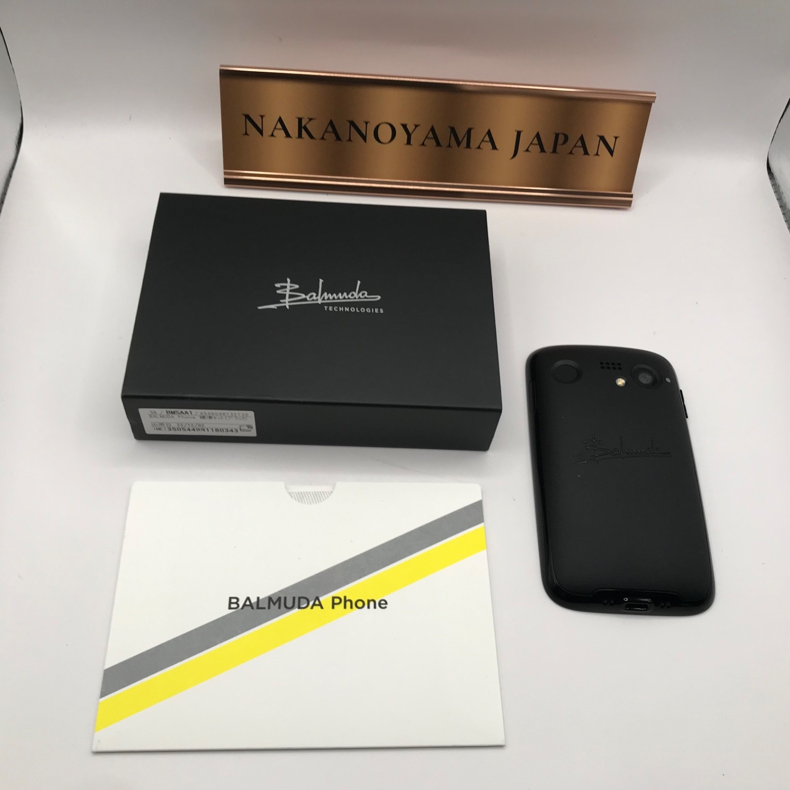 BALMUDA Phone 128GB 6GB RAM Compact Smartphone Factory Unlocked 4.9″ 48.0MP