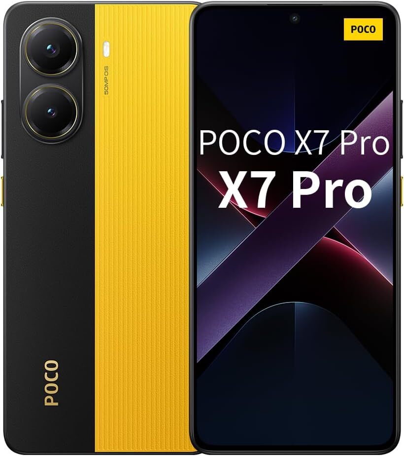 Xiaomi POCO X7 Pro 5G GSM Unlocked 6.67″ AMOLED 50MP Global 8GB + 256GB – NEW