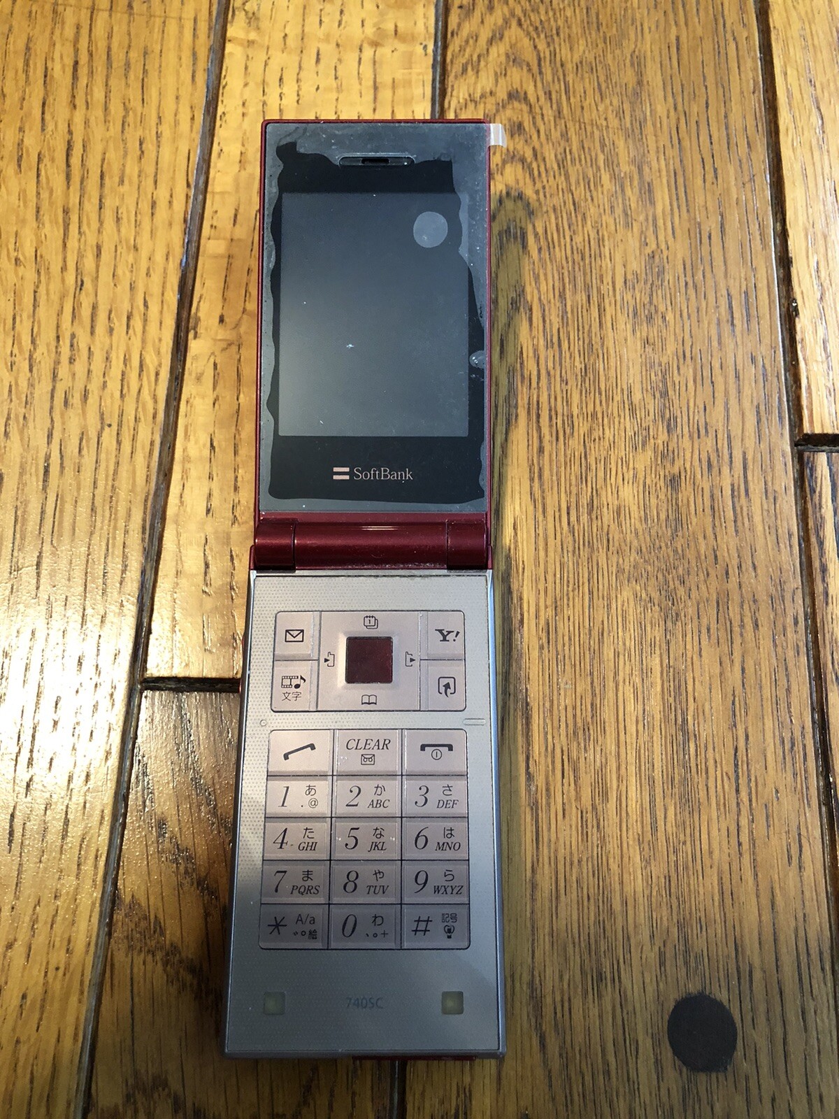 Softbank 740SC 3G GSM Mobile Flip Phone JAPAN NETWORK ONLY RARE