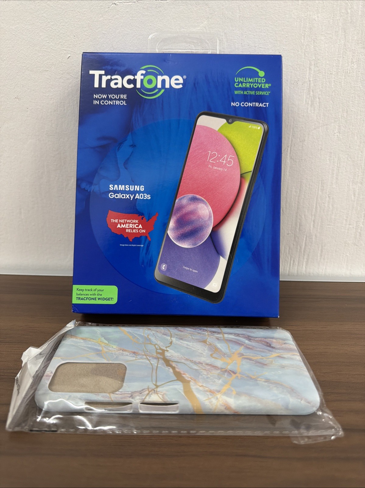 New Sealed Samsung Galaxy A03s 32 GB Tracfone 6.5″ HD+LCD Display