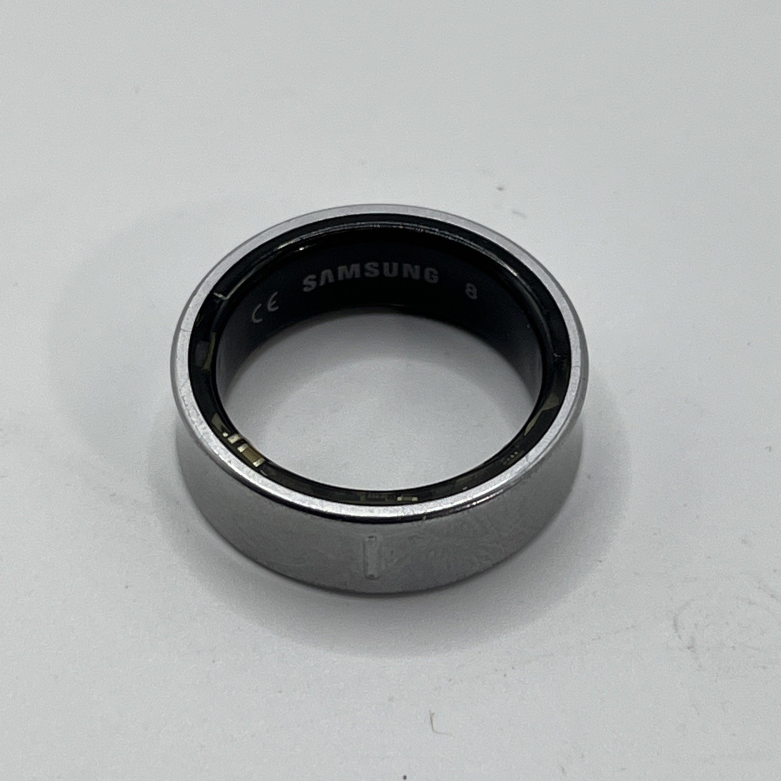 Samsung Galaxy Ring Bluetooth Smart Ring – Silver – Size 8 – Parts