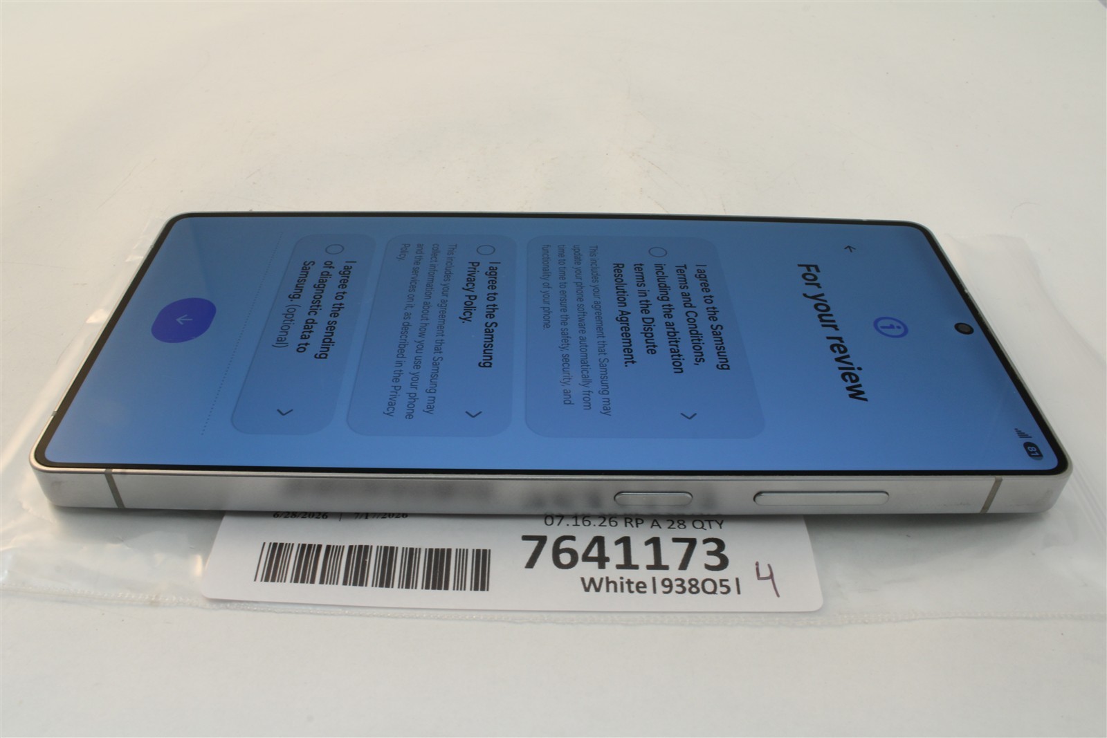 Samsung Galaxy S25 Ultra White – Unlocked AT&T T-Mobile Verizon 7641173