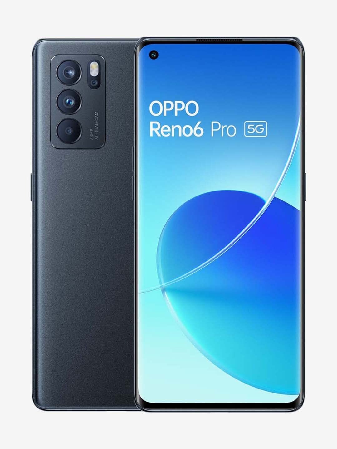 OPPO Reno 6 Pro 5G (Stellar Black, 12GB RAM, 256GB Storage)4500 mAh