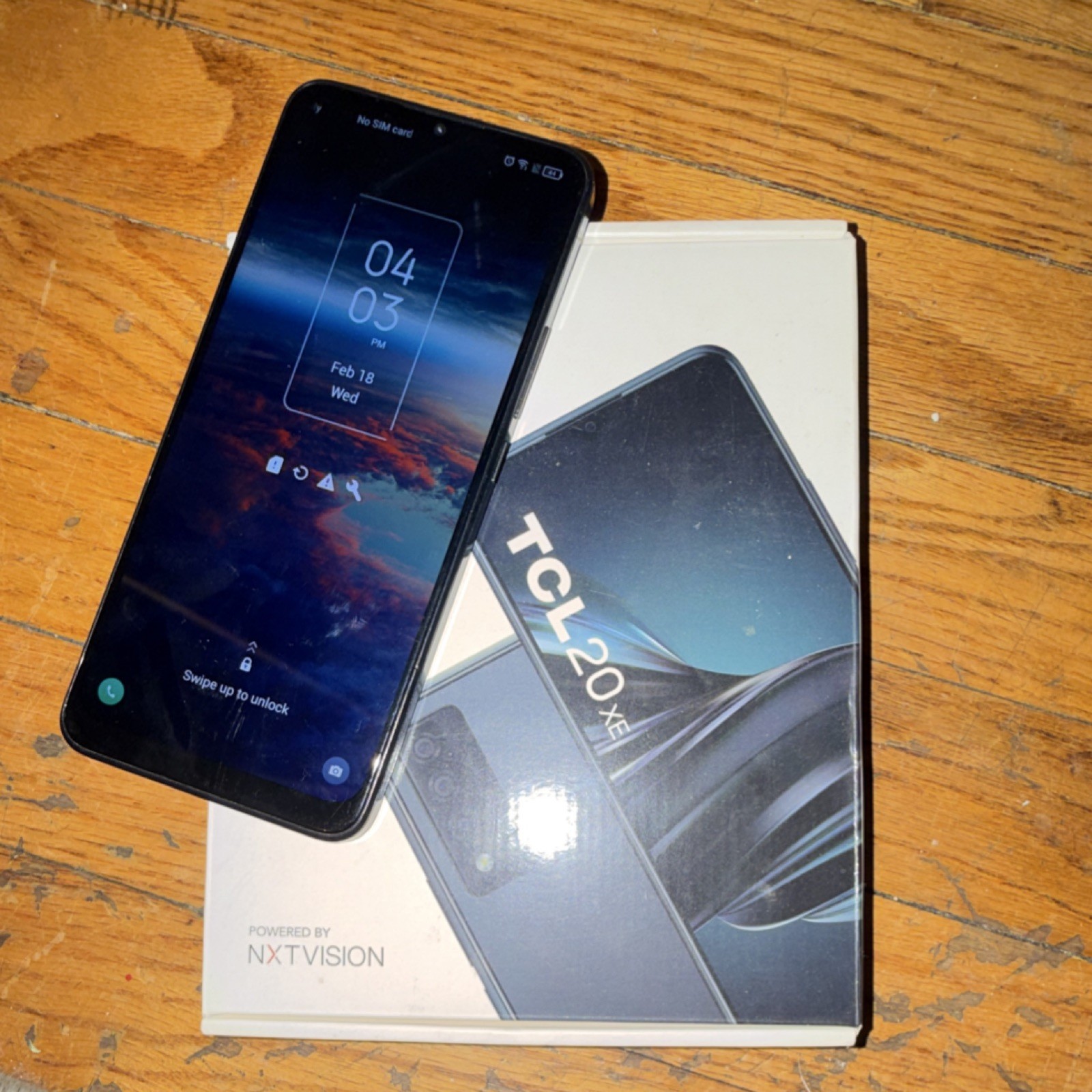 TCL 20 XE Smartphone Black Wi-Fi Android NXTVISION Bar Style