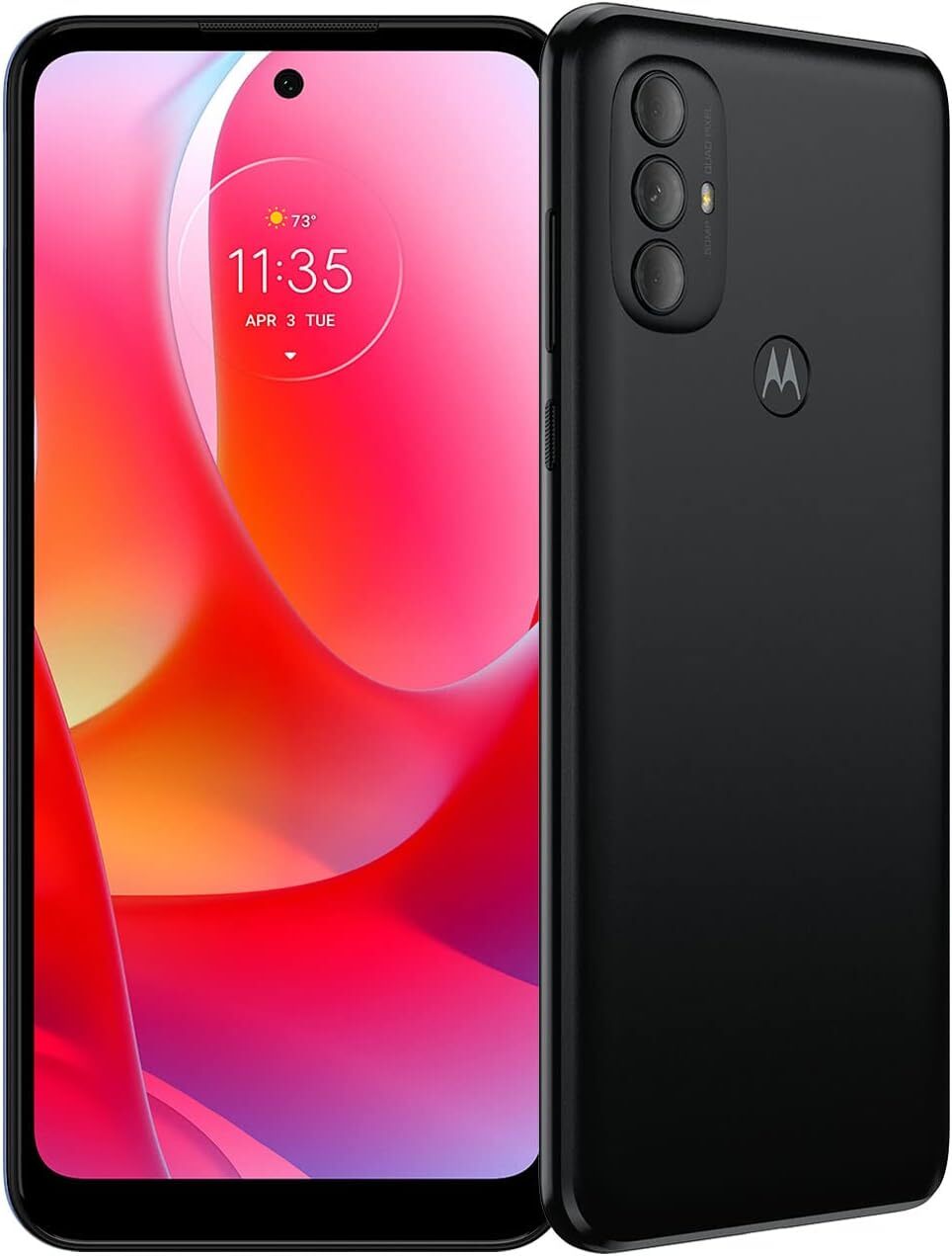 CRICKET – Motorola Moto G Power 2022 64GB Black Smartphone 4GB RAM – Very Good