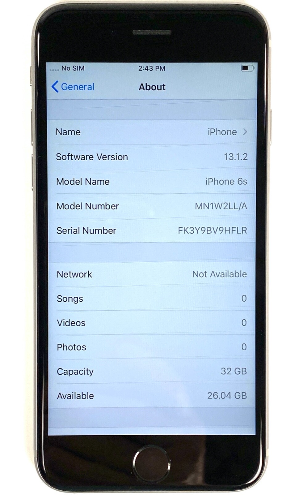 Apple iPhone 6s 32 GB WiFi+Cellular (GSM/CDMA/LTE) Sprint A1688 98% Battery Life