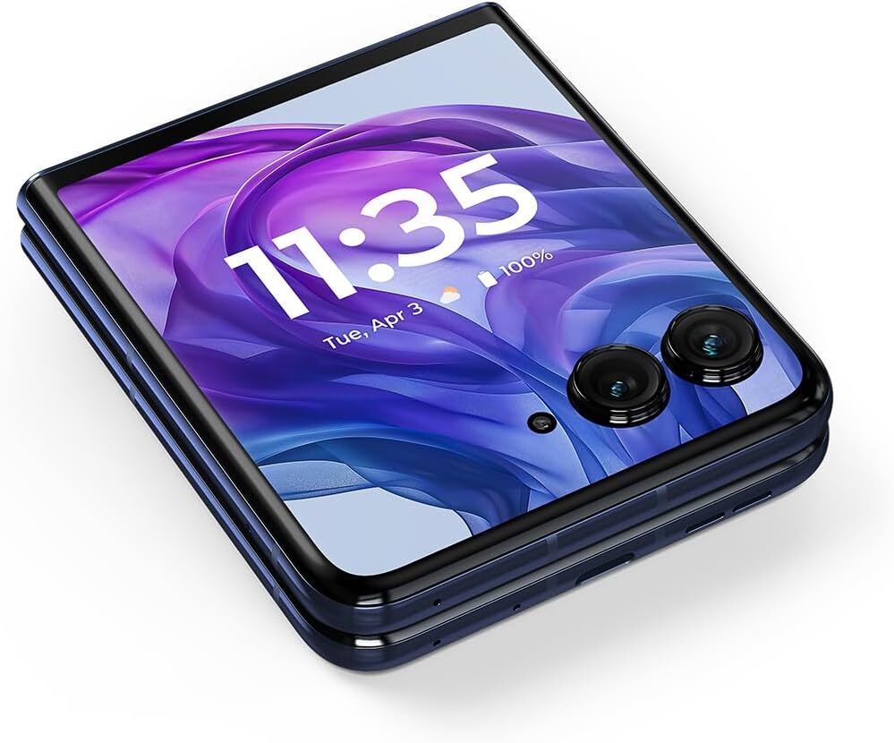 Motorola RAZR+ Plus 2024 BLUE (XT2451-2) 256GB AT&T GSM 🔓 UNLOCKED 5G 6.9″ 50MP