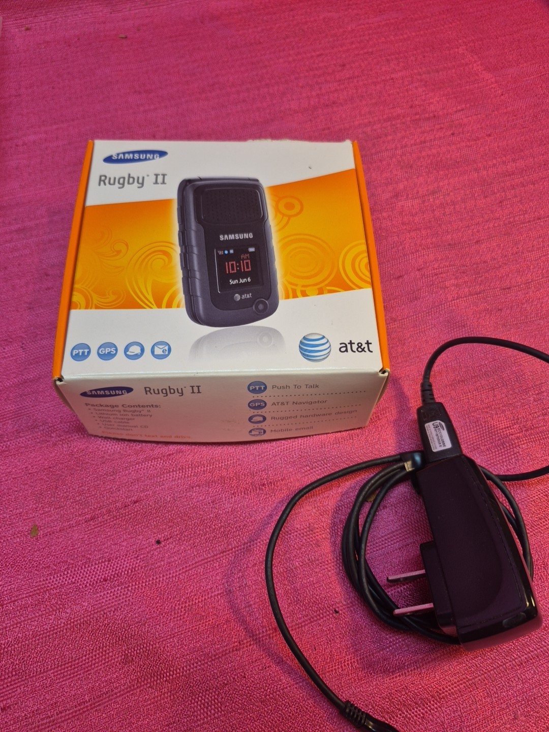Samsung Rugby III SGH-A997 – Black (AT&T) Cellular Phone