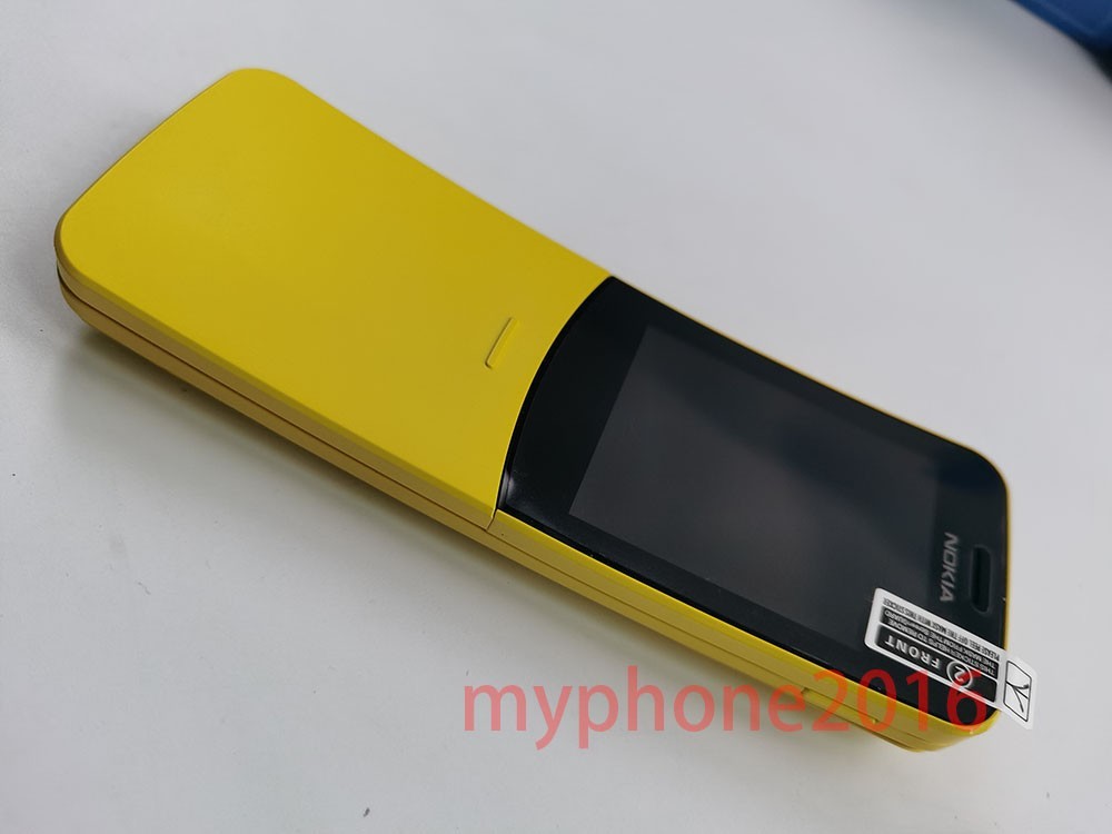 Nokia 8110 4G – 4 GB – Yellow (Unlocked) Slide Banana phone