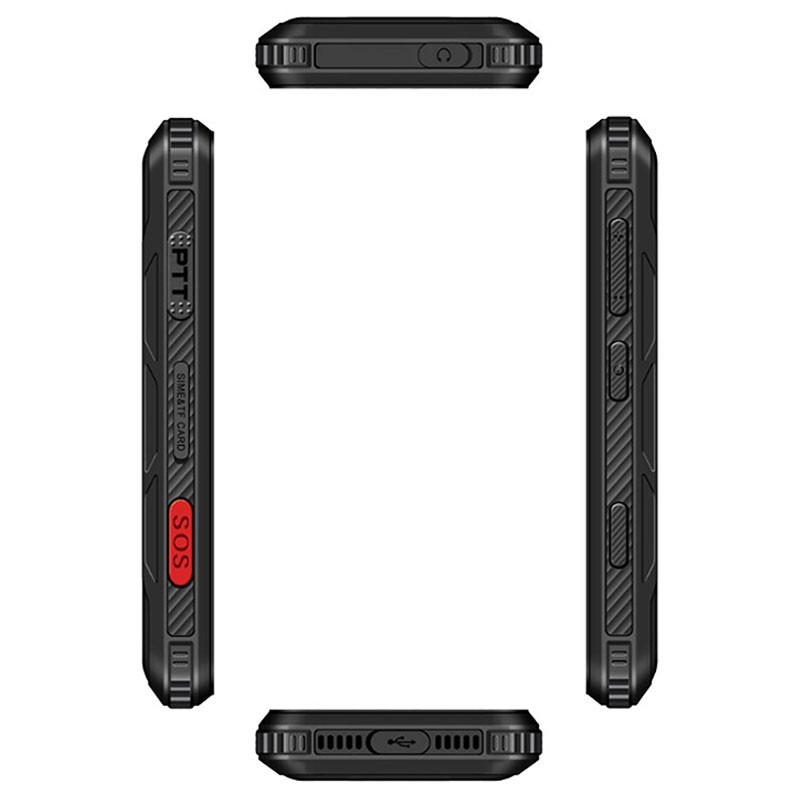 Global MINI 4G LTE Rugged Waterproof Phone Android 14 Smartphone NFC UNIWA R4001
