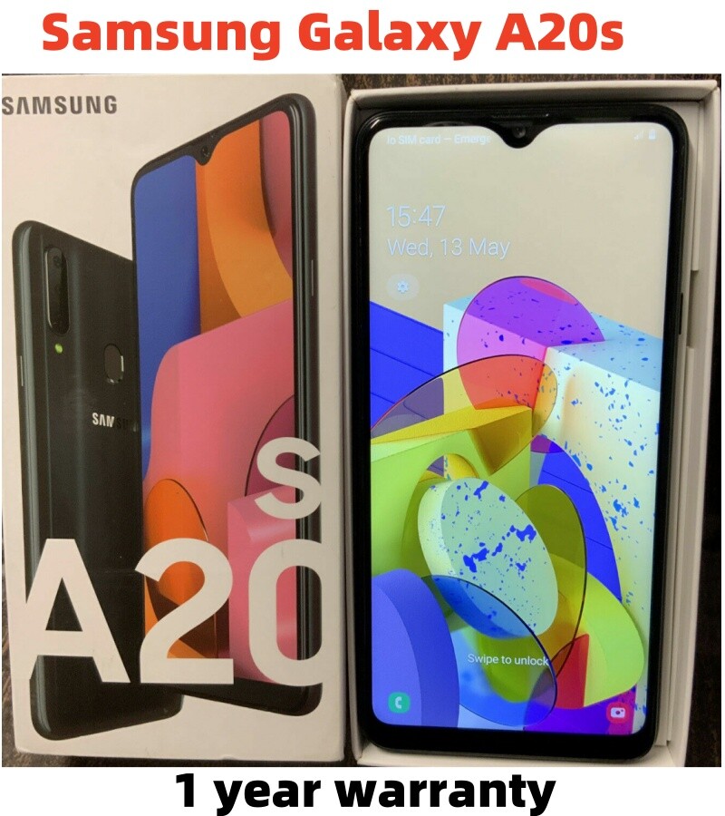Samsung Galaxy A20s 4G 32GB 64GB Dual SIM Unlocked Android Smartphone New Sealed