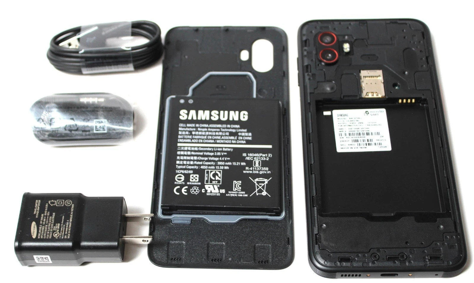 Samsung Galaxy XCover6 Pro 5G 128 GB Black (Unlocked) NEW OTHER OPEN BOX