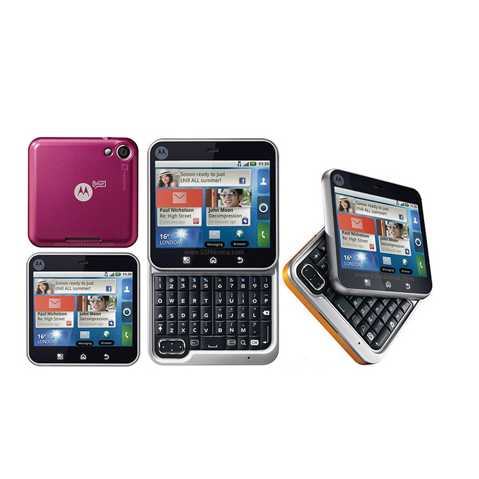 Original Smartphone Motorola Flipout MB511 MB-511 3G QWERTY Mobile Phone
