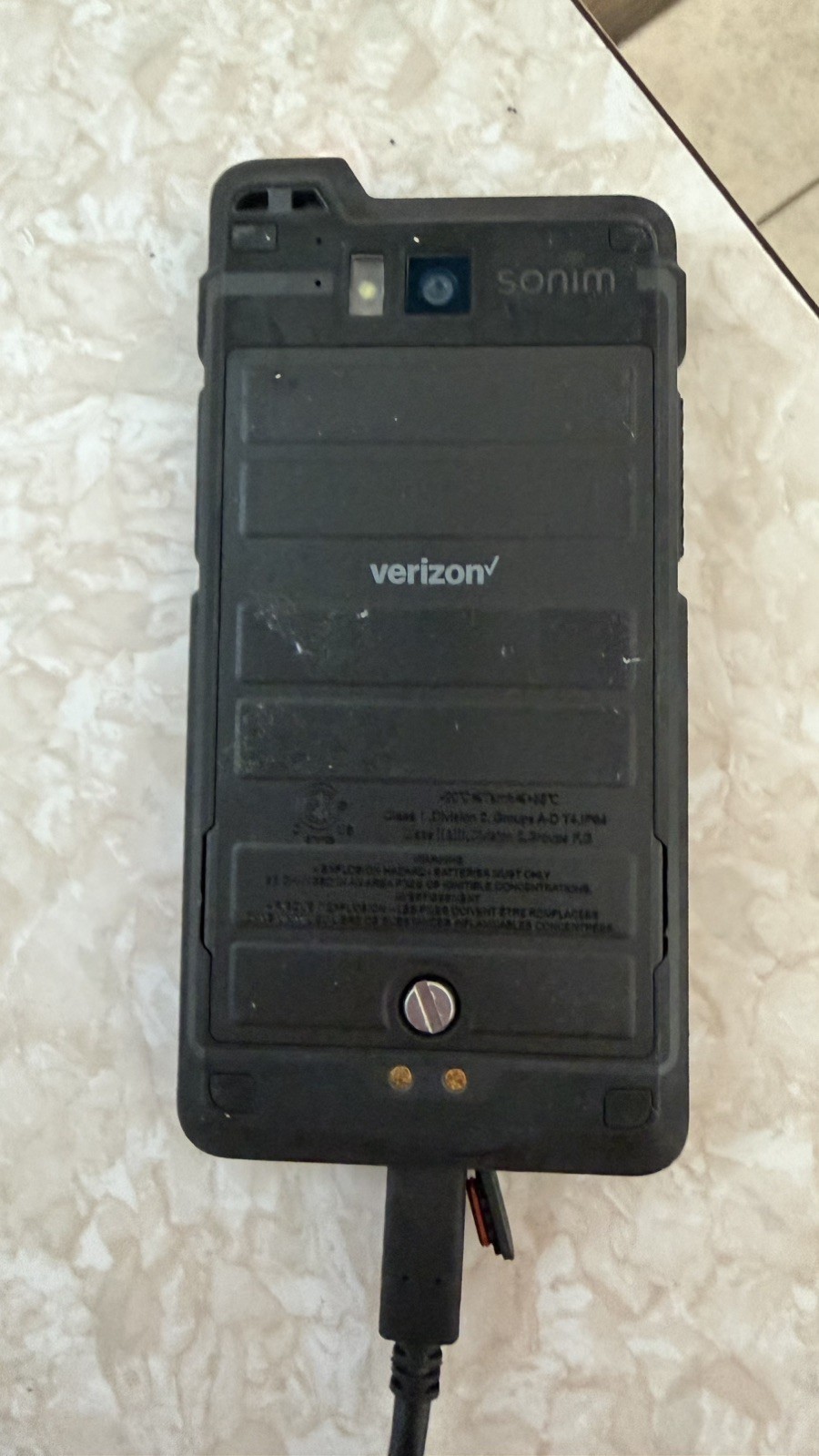 Sonim XP8 XP8800 64GB Black Verizon Unlocked Rugged Smartphone Good