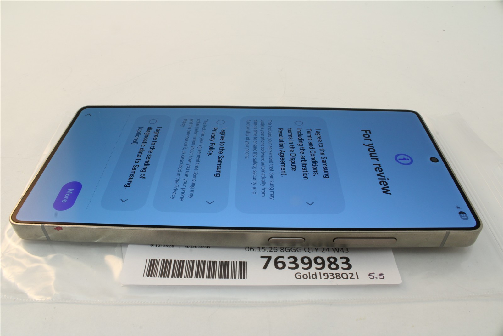 Samsung Galaxy S25 Ultra Gold – Unlocked AT&T T-Mobile Verizon 7639983