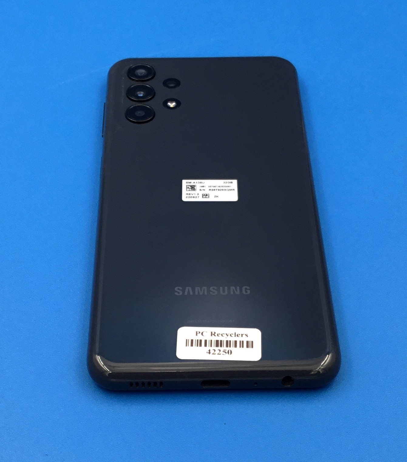 Samsung Galaxy A13 SM-A135U 32GB Black Verizon Phone – Good Condition #42250