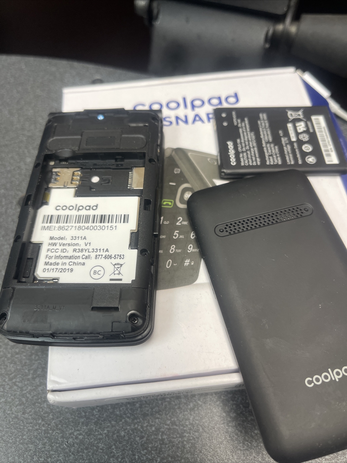 Coolpad Snap 3311A 512MB T MOBILE UNLOCKED ready To Activate