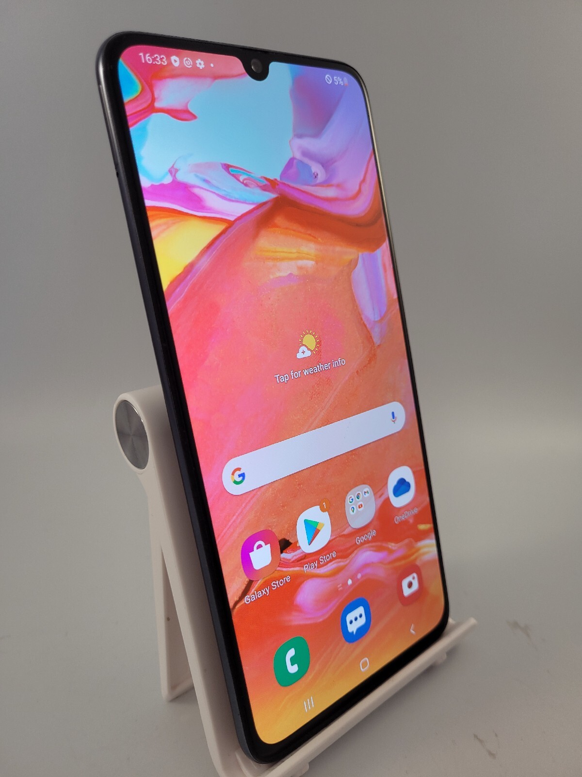 Samsung Galaxy A70 Black Unlocked Dual Sim 128GB 6GB RAM Android Smartphone