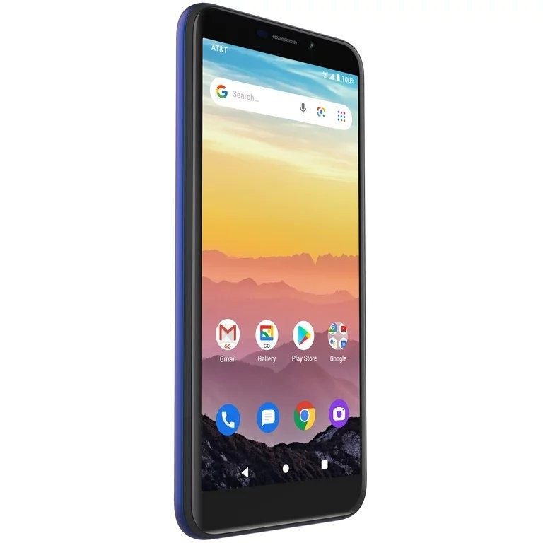 AT&T Calypso, 16GB, Chameleon Blue – Prepaid Smartphone