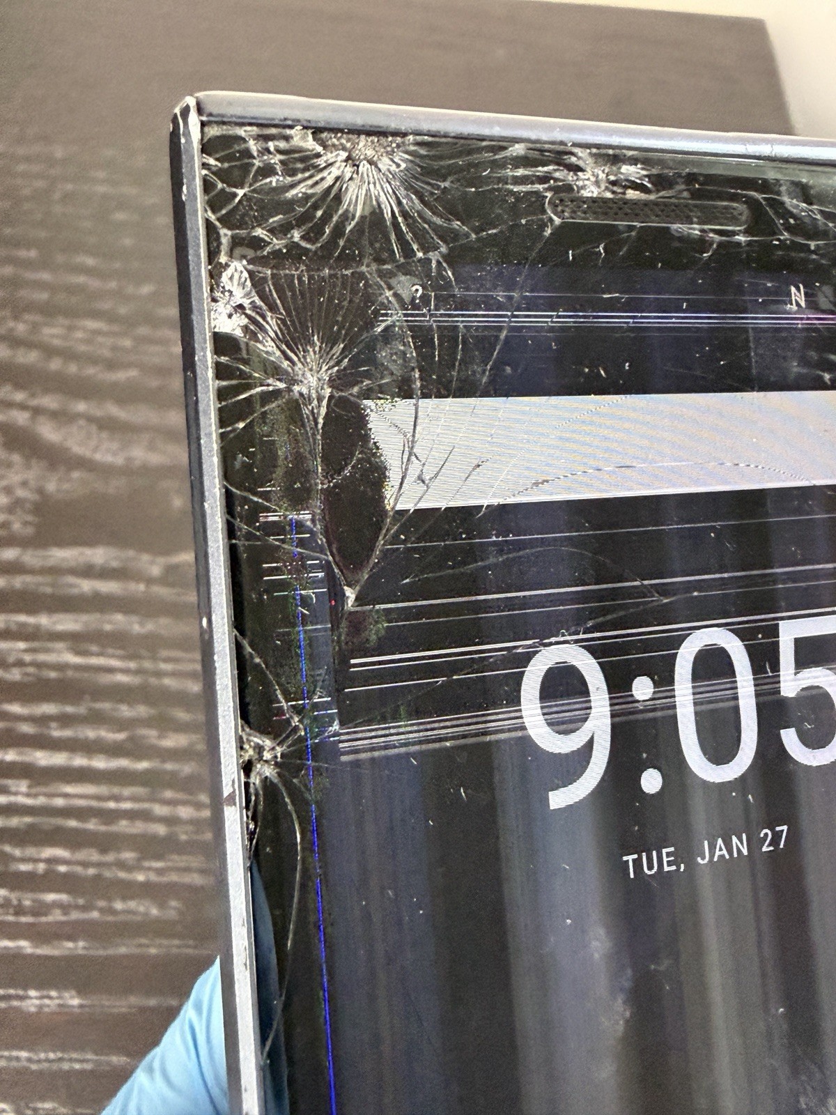 BlackBerry Motion 32 GB Black Unknown Network FOR PARTS Appears Functional