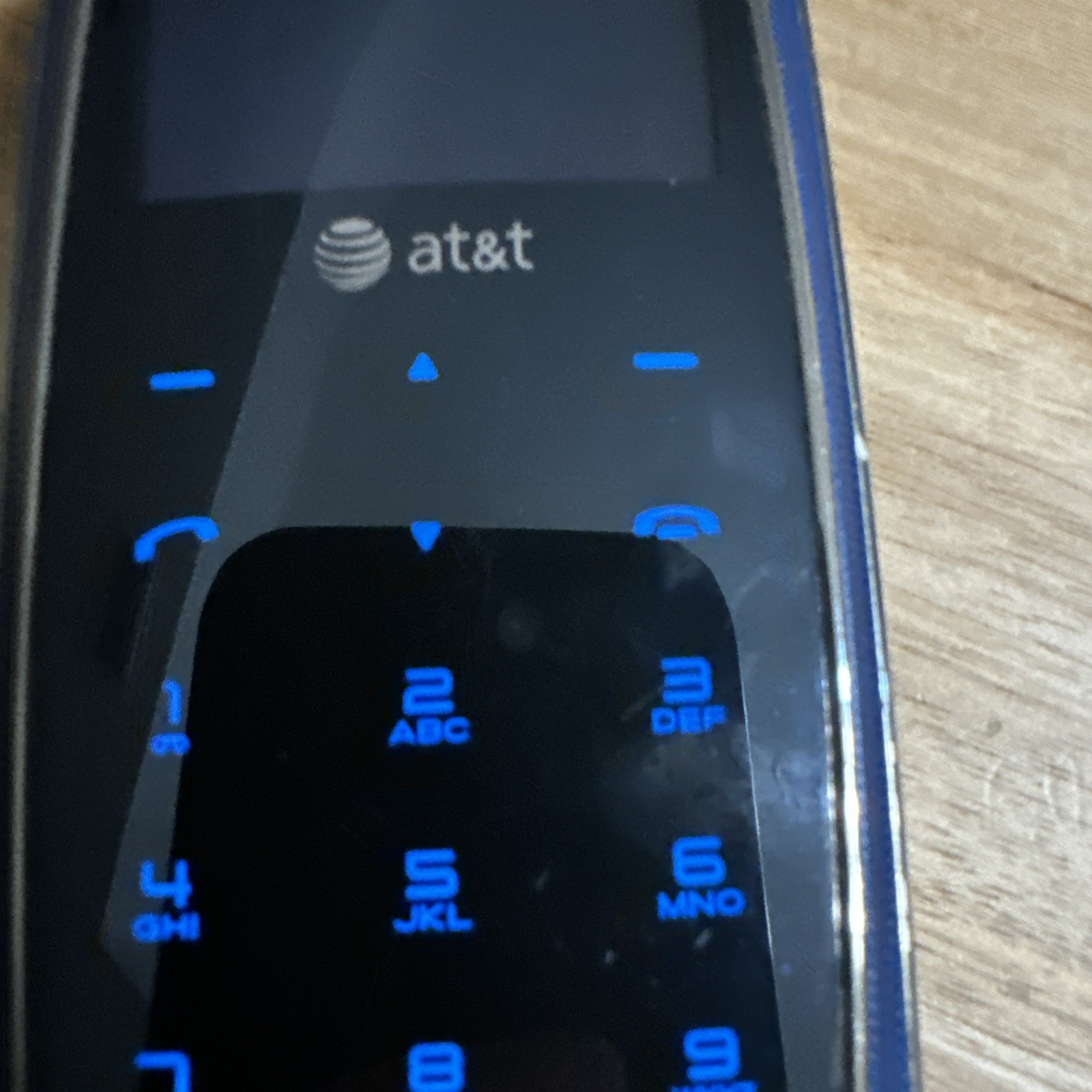 Pantech Impact P7000 Blue 2.6″ TFT Color Display 2MP AT&T Cellular Slider Phone
