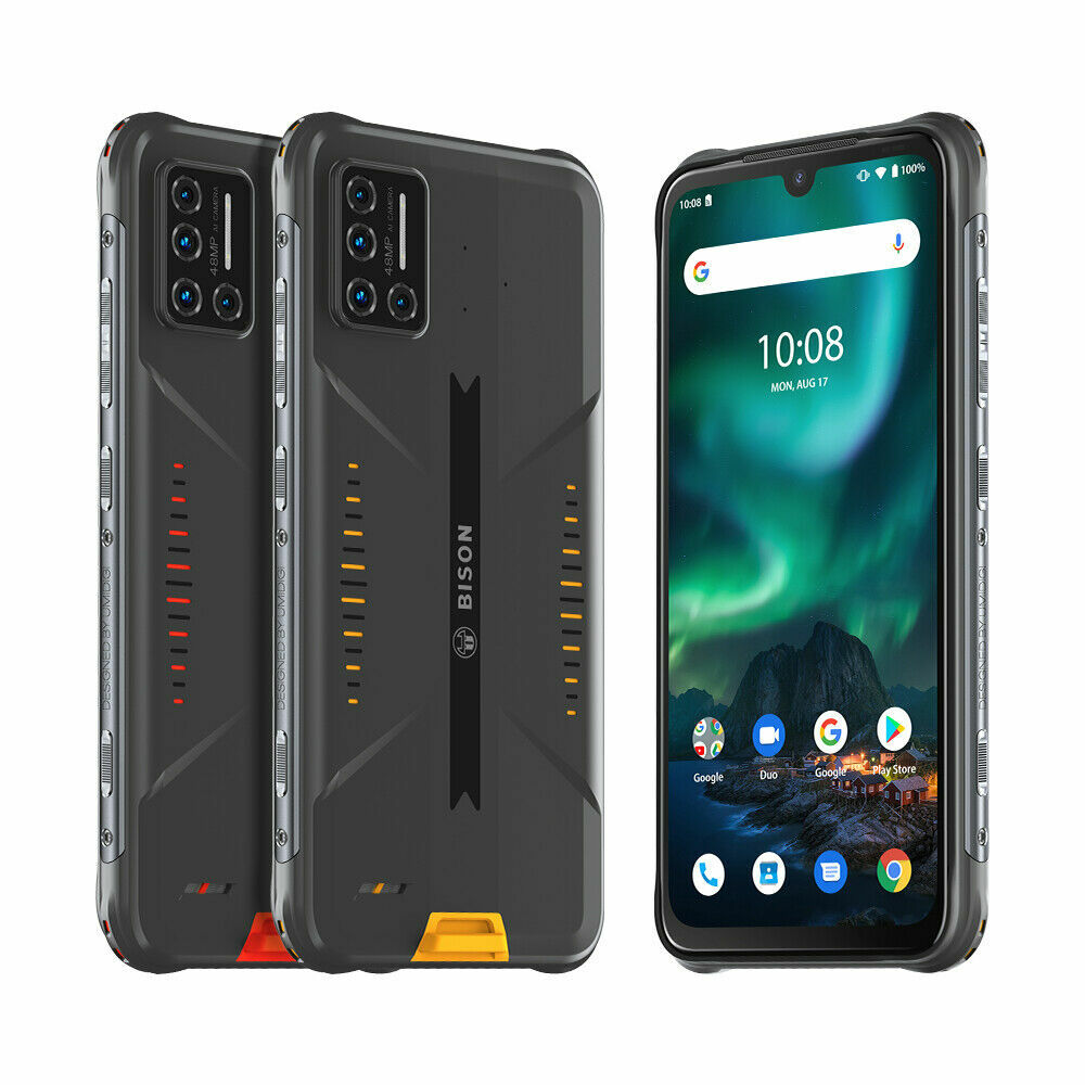 UMIDIGI BISON Waterproof Shockproof 8G+128GB Unlocked Dual SIM Smartphone