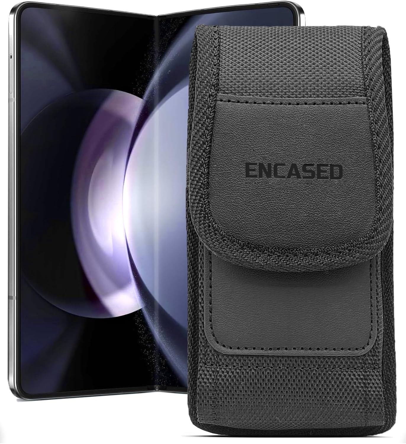 Belt Pouch Designed for Samsung Galaxy Z Fold 6 / Z Fold 7 – Ballistic Nylon Hol
