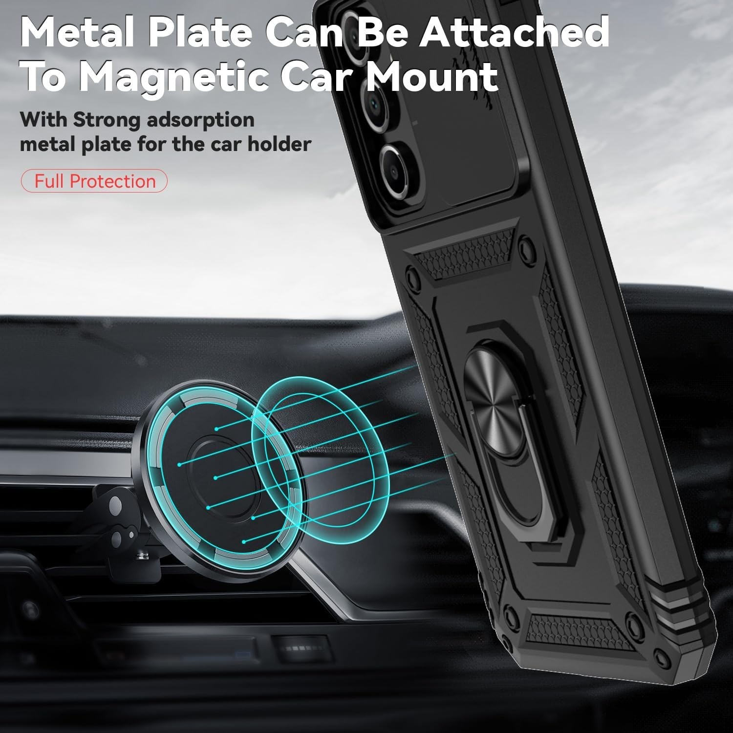 For Samsung Galaxy A16 5G Case Shockproof Protective Military Guard Phone Cover